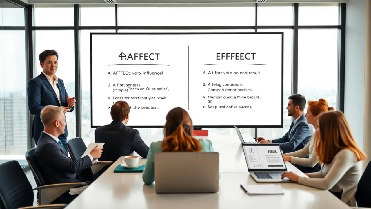 difference between affect and effect