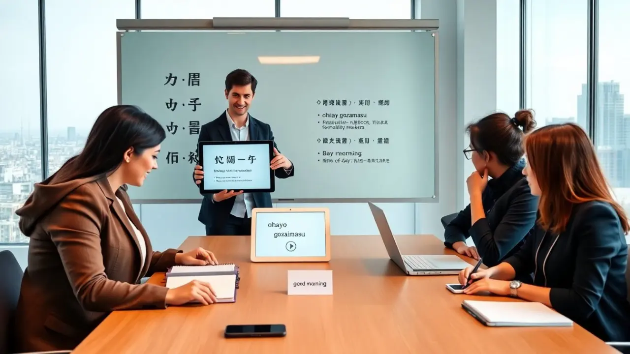 how to say hello in japanese